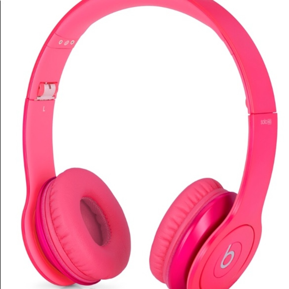 Pink Beats Headphones